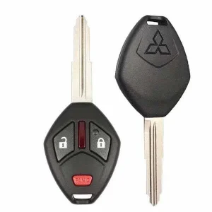 2014-2015 Mitsubishi Mirage / 3-Button Remote Head Key / PN: 6370B711 / OUCG8D-625M-A-HF (OEM)