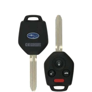 2019 Subaru Outback Legacy / 4-Button Remote Head Key / PN: 57497-AL37A / CWTB1G077 (Gray Pod) / G Chip / 433 Mhz (OEM Refurb)