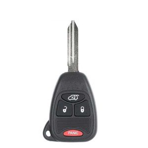 2004-2008 Chrysler Jeep / 4-Button Remote Head Key / PN: 04589053AC / OHT692714AA (AFTERMARKET)