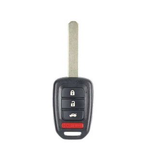 2016-2019 Honda Accord / 4-Button Remote Head Key / PN: 35118-T2A-A60 / MLBHLIK6-1TA (AFTERMARKET)