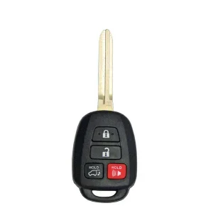 2013-2018 Toyota / 4-Button Remote Head Key / PN: 89070-42D40 / HYQ12BDM (AFTERMARKET)