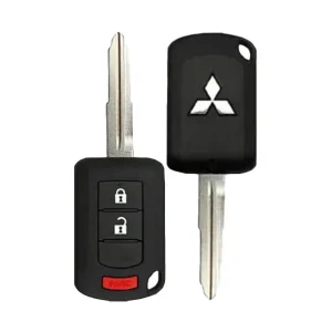 2018-2020 Mitsubishi Eclipse Cross / 3-Button Remote Head Key / PN: 6370C135 / OUCJ166N (OEM)
