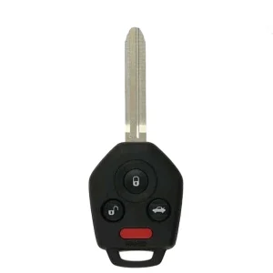 2018 Subaru Outback Legacy / 4-Button Remote Head Key / PN: 57497-AL27A / CWTB1G077 (Black Pod)/ G Chip / 433 Mhz (OEM Recase)