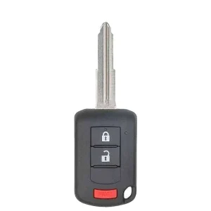2010-2019 Mitsubishi Outlander Lancer / 3-Button Remote Head Key W/ Shoulder / PN: 6370B944 / OUCJ166N (OEM Recase)